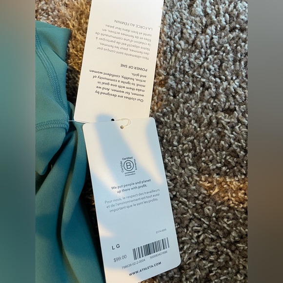 Athleta Transcend 7/8 tight - Picture 4 of 7